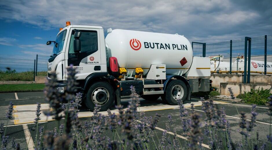 Cisterna Butan plin