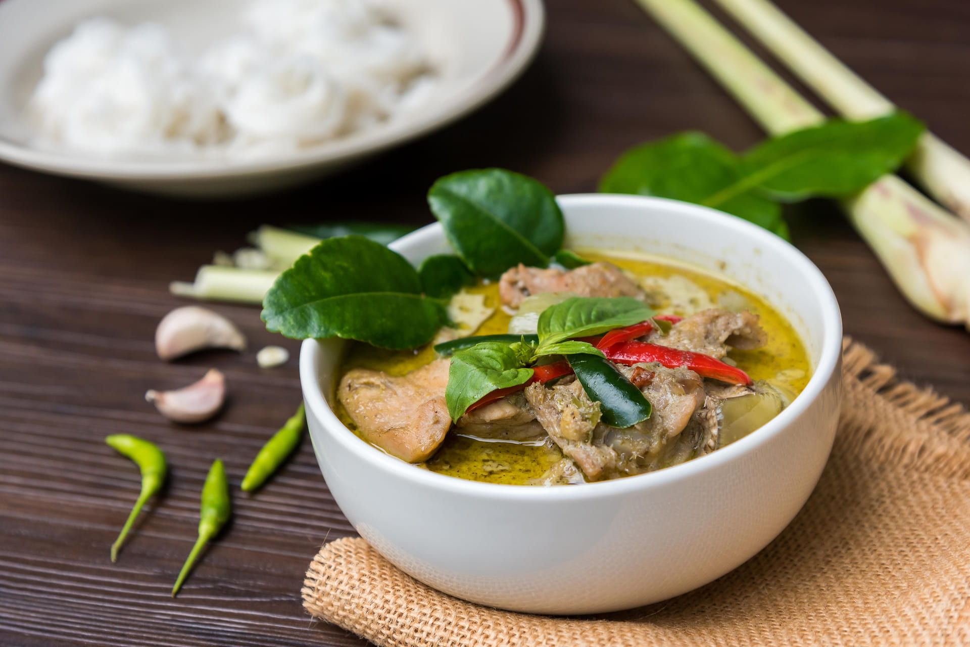 Butan plin kuharski prirocnik zelen curry