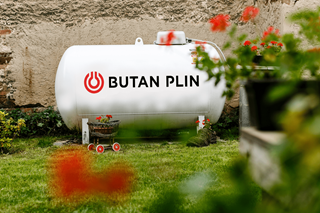 Butan plin plinohram